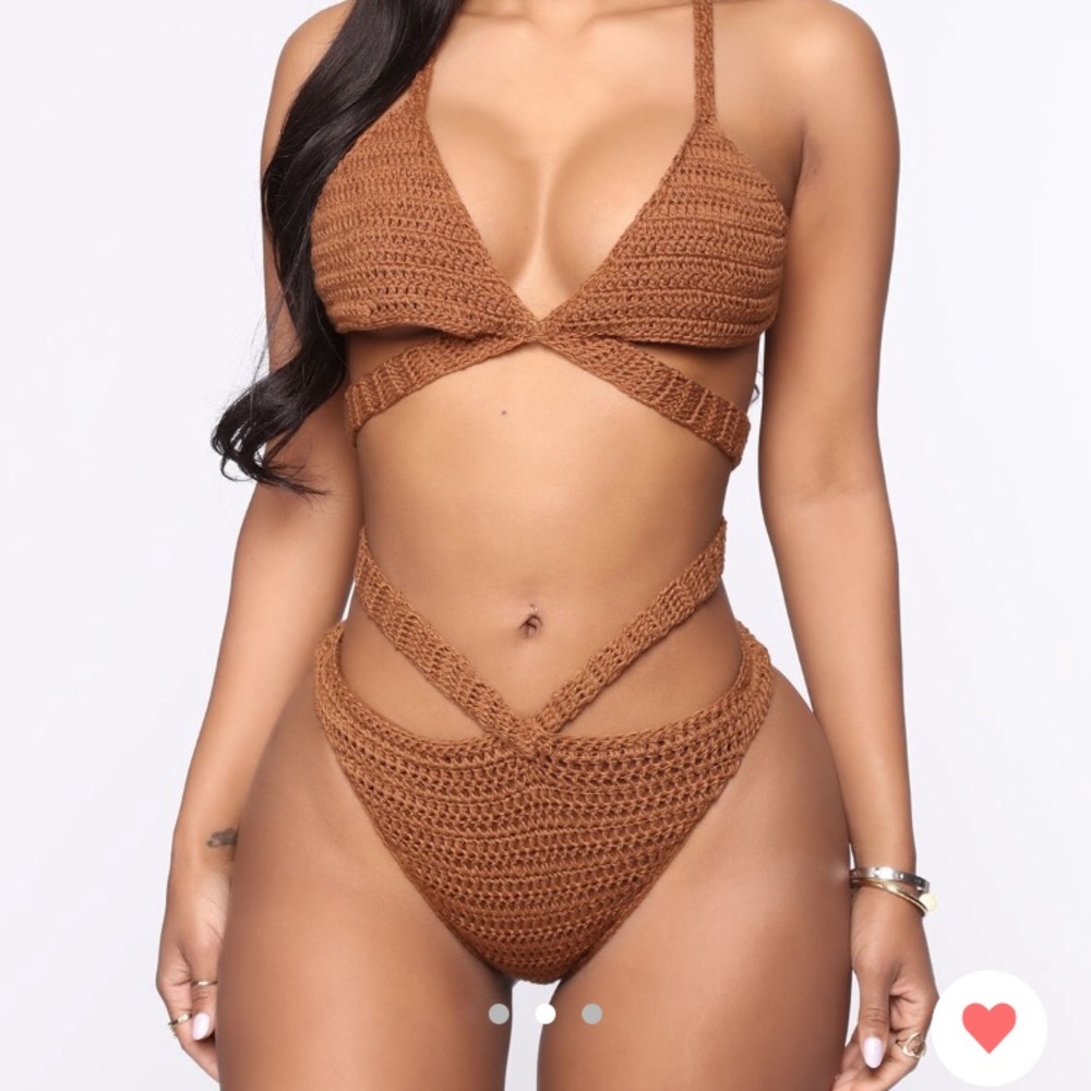 Fashion Nova Crochet Bikini